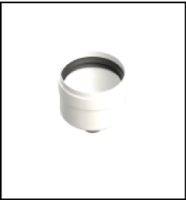 [GROPPALLI] [A03.012.000078] GROPPALLI Заглушка с конденсатоотводом Ø 80 для конвекционных котлов A03.012.000078 {белый}