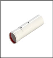 [GROPPALLI] [A03.011.001082] GROPPALLI Переходник с ревизией Ø 80 для конвекционных котлов A03.011.001082 {белый}