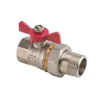 Кран-американка ГОСТ, 1" вн.-нар., рукоятка «бабочка»