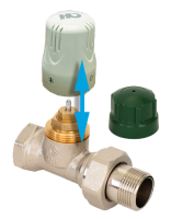 Комплект термостатический для однотрубной системы  MVI 3/4"