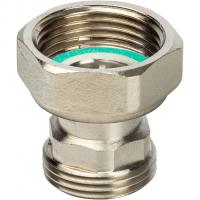 Разъемное соединение с плоским уплотнением, никелированное 3/4" Stout SDG-0019-010020