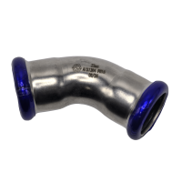 Пресс-угольник 45° MVI, 35 (нержавеющая сталь)