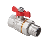 Кран-американка MVI 1 1/4" вн.-нар. бабочка