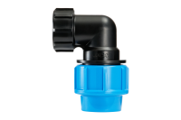 Отвод комбинированный с внутренней трубной резьбой ПРО 32x1”М Джилекс