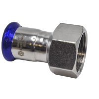 Пресс-фитинг с ВР MVI, 89x3 (нержавеющая сталь)