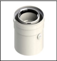 [GROPPALLI] [A03.006.000088] GROPPALLI Ловушка коаксиальная Ø 80/125 для конденсационных котлов {белый}