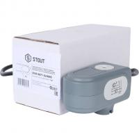 Сервопривод для шаровых зональных клапанов, ход 90°, кабель 1м., 40 сек., 24V, 5 полюсов Stout SVM-0071-024005