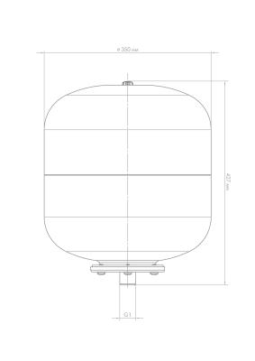 Расширительный бак Джилекс В 35
