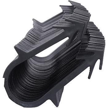 Кассета Stout для такера (по 25шт скоб якорных с двойным креплением для труб диам.16-20мм), 50 мм