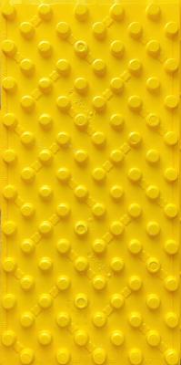 Мат для теплого пола с бобышками FOCA желтый 1000х500х40мм (для 16-20мм трубы)