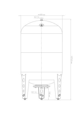 Гидроаккумулятор Джилекс ВПк 300