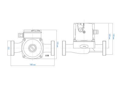 Насос циркуляционный  Джилекс «ЦИРКУЛЬ» 32/60 PREMIUM