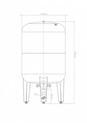 Гидроаккумулятор Джилекс В 100