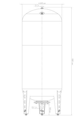 Расширительный бак Джилекс В 500