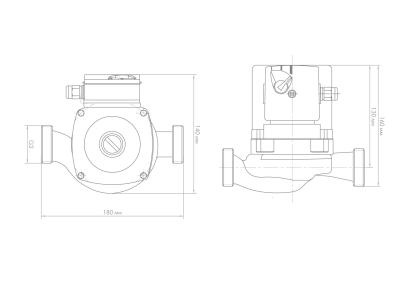 Насос циркуляционный  Джилекс «ЦИРКУЛЬ» 32/80