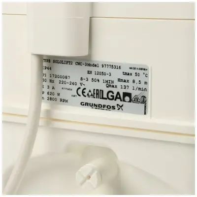 Канализационная насосная установка SOLOLIFT2 CWC-3 97775316 Grundfos