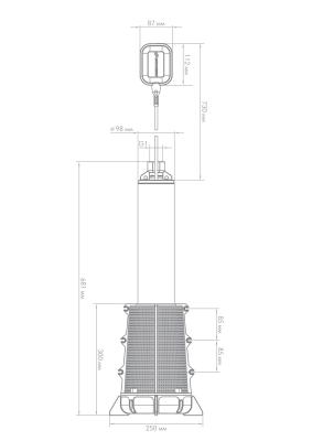Насос погружной колодезный  Джилекс «ВОДОМЕТ» 55/75 А