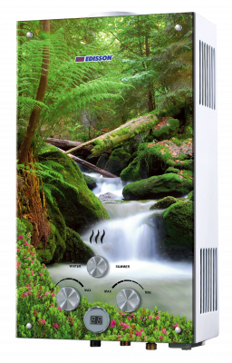 Водонагреватель газовый проточный EDISSON F 20 GD (Лес)