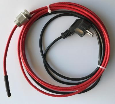 Кабель греющий саморегулирующийся в трубу 9м готовый комплект Foca