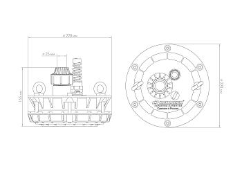 Оголовок скважинный Джилекс ОСП 110-133/25 Оголовок скважинный Джилекс ОСП 110-133/25